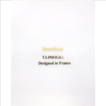 Bacchus T. Limoges Porcelain Plate