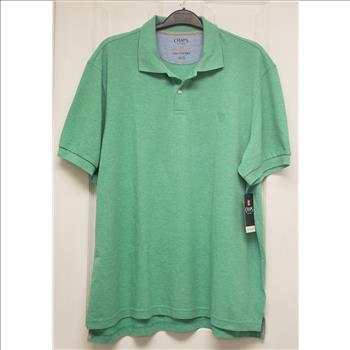 NWT Chaps Super Soft Jade Men's Polo Shirt Sz XXL, Made in India
