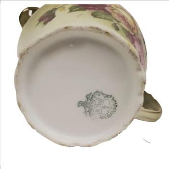Vintage RW Bavaria Porcelain Rose Pattern Creamer