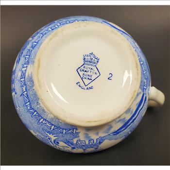 Vintage England Royal Grafton Bone China Porcelain Creamer