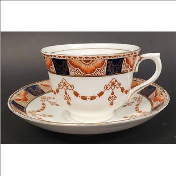 Vintage England Colclough 4995 Fine Bone China Tea Cup And Saucer 