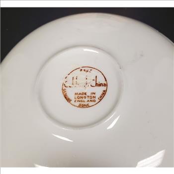 Vintage England Colclough 4995 Fine Bone China Tea Cup And Saucer 