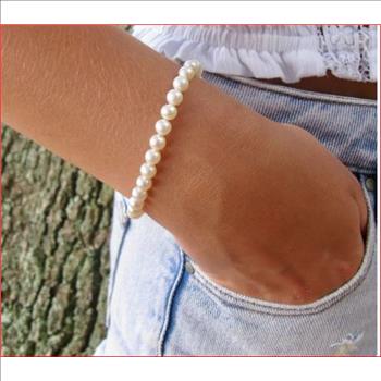 Majorica Pearl Bracelet 6-1/2 Inches