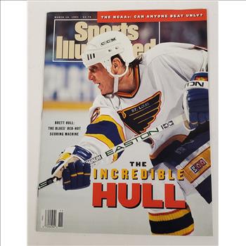 Vintage USA Mar 18 1991 Sports Illustrated The Incredible Hull