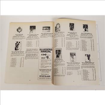 Vintage Canada Jun 1991 Sluggers Hocky Card Update Magazine