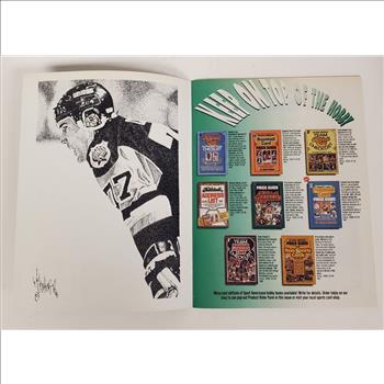 Vintage USA Oct 1991 Beckett Hockey Monthly Jari Kurri