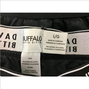 9 Buffalo David Bitton Men's Cotton Stretch Boxer Brief - Large