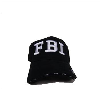 FBI Federal Bureau of Investigation Letters Embroidered Baseball Style Cap Hat