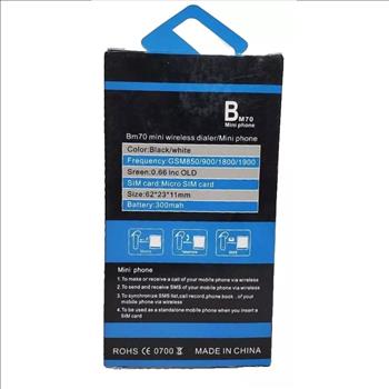 Smallest Mobile Phone L8StarBM70 Tiny Mini Mobile Black Unlocked Nano