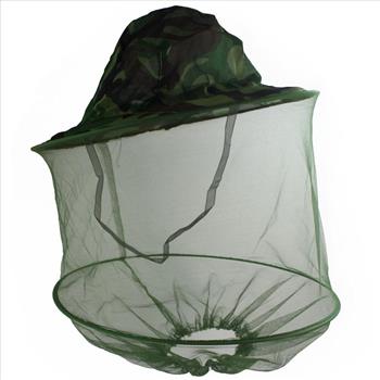 Mosquito Fly Insect Bee Fishing Mask Face Protect Hat Net Camouflage