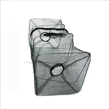 Fishing Bait Trap Cast Dip Net Cage Crab Fish Minnow Crawdad Shrimp Fold-able