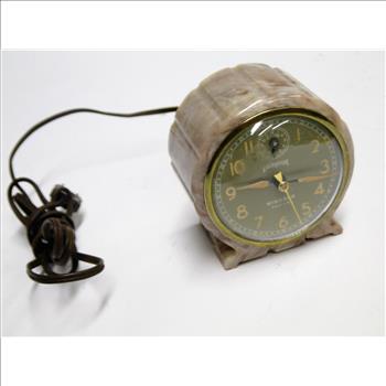 Vintage Ingraham Electric Clock Windsor Radium