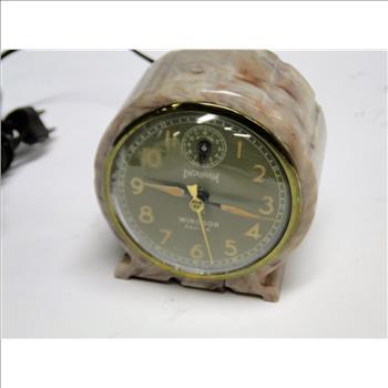 Vintage Ingraham Electric Clock Windsor Radium