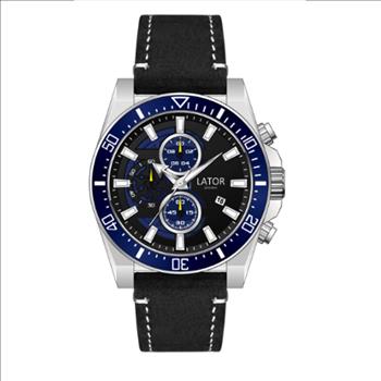MEN'S LATOR CALIBRE CHRONOGRAPH WATCH - RETAIL $540.00