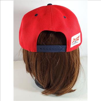 NFL Budweiser Logo New England Patriots Snap Back Baseball Cap