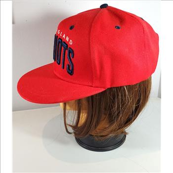 NFL Budweiser Logo New England Patriots Snap Back Baseball Cap