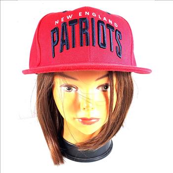 NFL Budweiser Logo New England Patriots Snap Back Baseball Cap