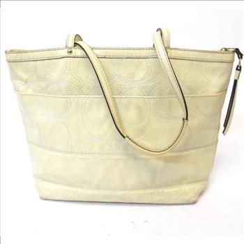 Coach Patent Leather Tote/Shoulder Bag