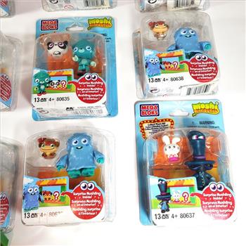 Lot of 12 Mega Bloks Moshi Monsters Figs