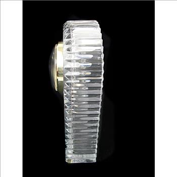 Princess House Crystal Clock c. 1970s