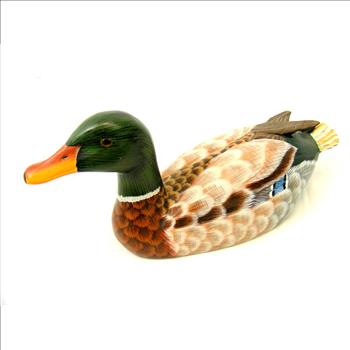 Mallard Duck Wood Carving