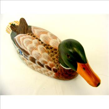 Mallard Duck Wood Carving