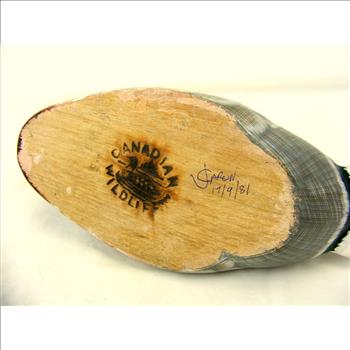 Mallard Duck Wood Carving