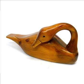 Goose Wood Carving