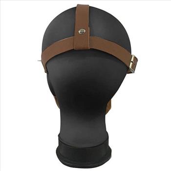 Plague Doctor Bird Mask Long Nose Beak Faux Leather Steampunk Halloween Costume