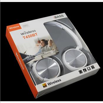 Pure BASS Wireless Headphones - Silver