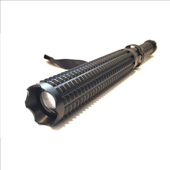 Super Bright LED USB Rechargeable Battery Operated Baton Tactical Flashlight