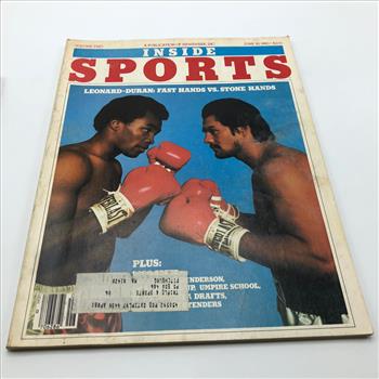 Muhammed Ali/Sugar Ray Leonard/ Boxing Magazines