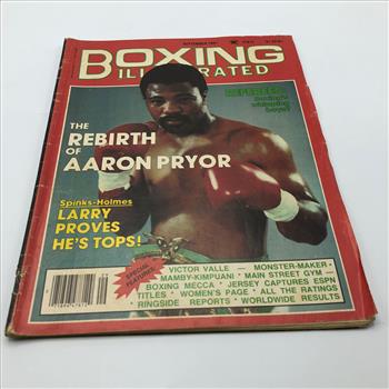 Muhammed Ali/Sugar Ray Leonard/ Boxing Magazines