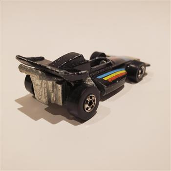 Vintage 1973 Hot Wheels Malibu Grand Prix Formula 1 Race Car Black 1:64 Diecast