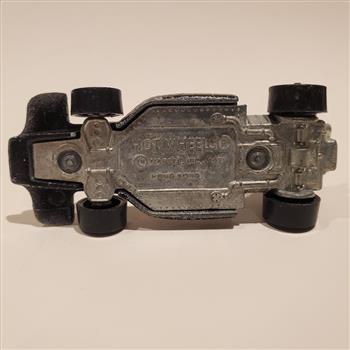 Vintage 1973 Hot Wheels Malibu Grand Prix Formula 1 Race Car Black 1:64 Diecast