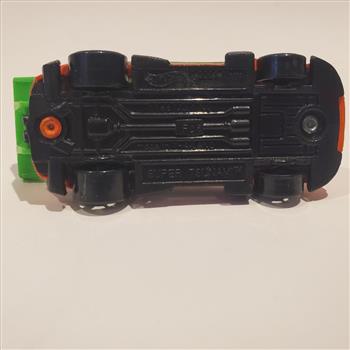 Vintage 2001 Hot Wheels Toyota Supra Super Tsunami Orange Die Cast Car 1:64