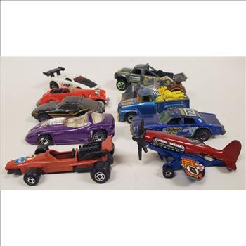 Vintage Lot of 10 Hot Wheels Die Cast Toys Malaysia
