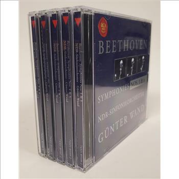RCA Red Seal Vintage Beethoven Symphonies Lot of 5 Audio Cd EU