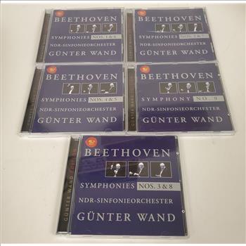 RCA Red Seal Vintage Beethoven Symphonies Lot of 5 Audio Cd EU