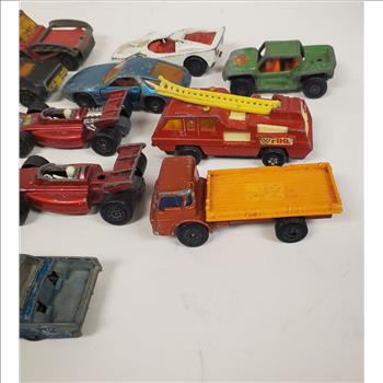 Vintage Lot of 16 Matchbox Lesney Die Cast Toys England