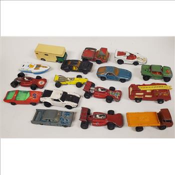 Vintage Lot of 16 Matchbox Lesney Die Cast Toys England