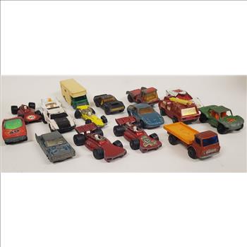 Vintage Lot of 16 Matchbox Lesney Die Cast Toys England