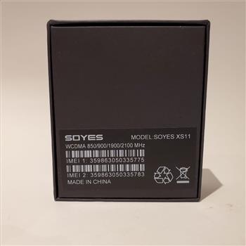 Soyes XS 11 Black 2.5 in Screen WDCMA Quad Core Mini Smartphone For Parts
