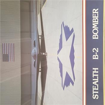 Framed Stealth B-2 Bomber Photograph 16