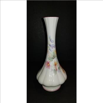 VTG Royal Staffordshire Bone China Bud Floral Vase - Made in England 