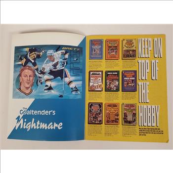 Vintage USA Jul 1991 Beckett Hockey Monthly Ed Belfour