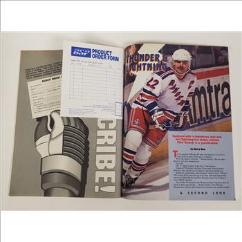 Vintage USA Jul 1991 Beckett Hockey Monthly Ed Belfour