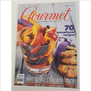 Vintage USA 1997 Gourmet The Magazine Of Good Living