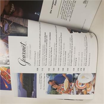 Vintage USA 1997 Gourmet The Magazine Of Good Living