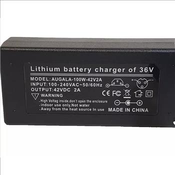 36V Lithium Battery Charger Model AUGALA-100W-42V2A